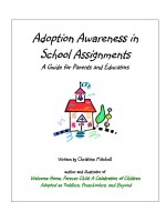 Adoption Awarness in School Assignments