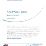 Child Welfare Terms