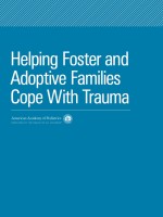 Helping Foster and Adoptive Families Cope with Trauma