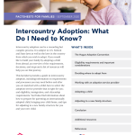 Intercountry Adoption: Where Do I Start?