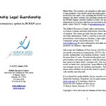 Kinship Legal Guardianship – A Permanency Option in DCP&P Cases