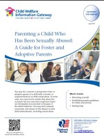 Parenting a Child Who Has been Sexually Abused