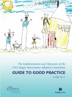 The implementation and operation of the 1993 Hague Inter Country Adoption Convention guide to good Practice