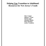 Helping You Transition to Adulthood: Resources for New Jersey’s Youth