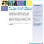 Who May Adopt, Be Adopted,or Place a Child for Adoption?