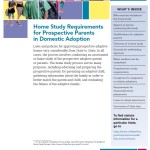 Home Study Requirements for Prospective Parents in Domestic Adoption