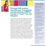 Working With Lesbian, Gay, Bisexual, Transgender, and Questioning (LGBTQ) Families in Foster Care and Adoption