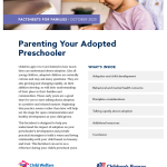 Parenting Your Adopted Preschooler