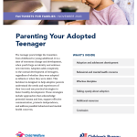 Parenting Your Adopted Teenager