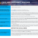 Community Support Contacts 2025